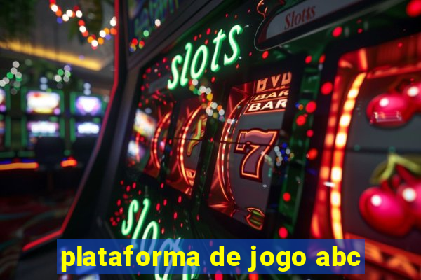 plataforma de jogo abc